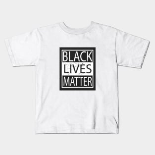 Black lives matter t-shirt sticker Kids T-Shirt